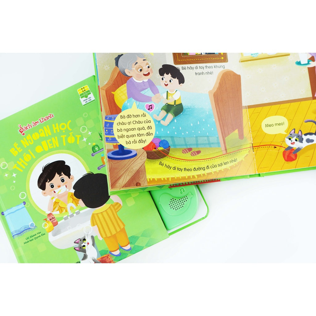 Sách Âm Thanh - Dành Cho Trẻ Từ 0 - 6 Tuổi (Nhiều Chủ Đề) - Đinh Tị | Việt Nam