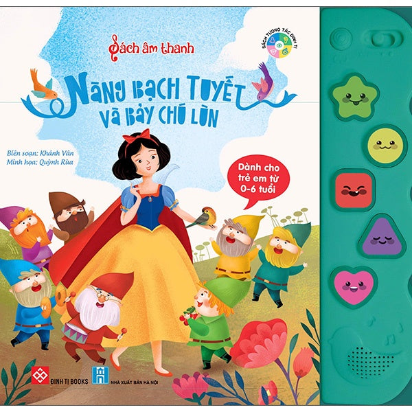 Sách Âm Thanh - Dành Cho Trẻ Từ 0 - 6 Tuổi (Nhiều Chủ Đề) - Đinh Tị