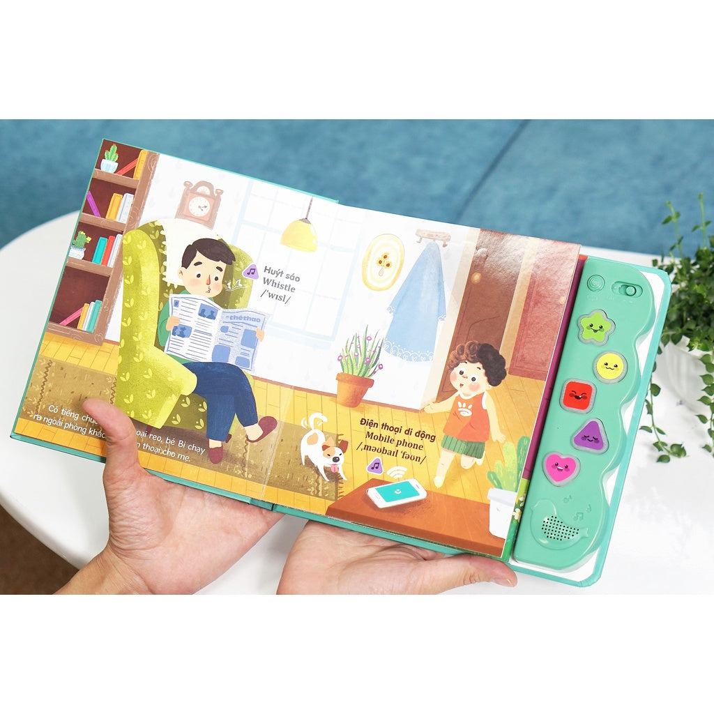Sách Âm Thanh - Dành Cho Trẻ Từ 0 - 6 Tuổi (Nhiều Chủ Đề) - Đinh Tị | Việt Nam