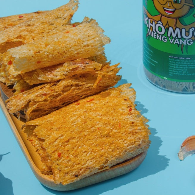 Mực cán tẩm gia vị 1KG Đệ Nhất Khô đồ ăn vặt ngon rẻ mực mềm to miếng dày Đặc Sản Phan Thiết AV02 | Việt Nam