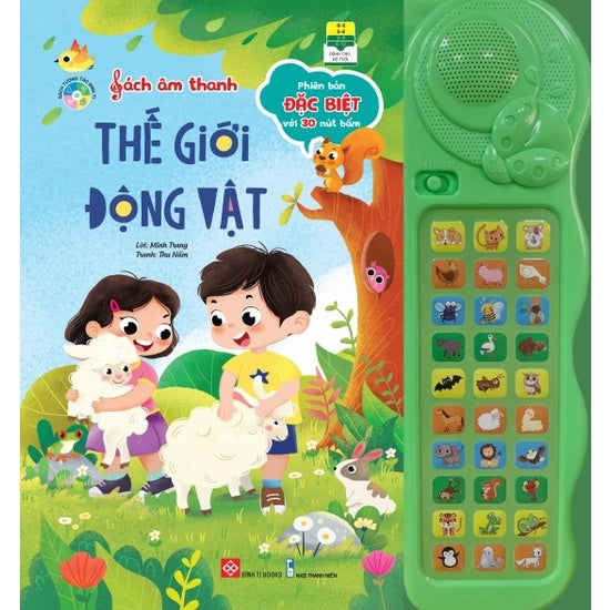 Sách Âm Thanh - Dành Cho Trẻ Từ 0 - 6 Tuổi (Nhiều Chủ Đề) - Đinh Tị