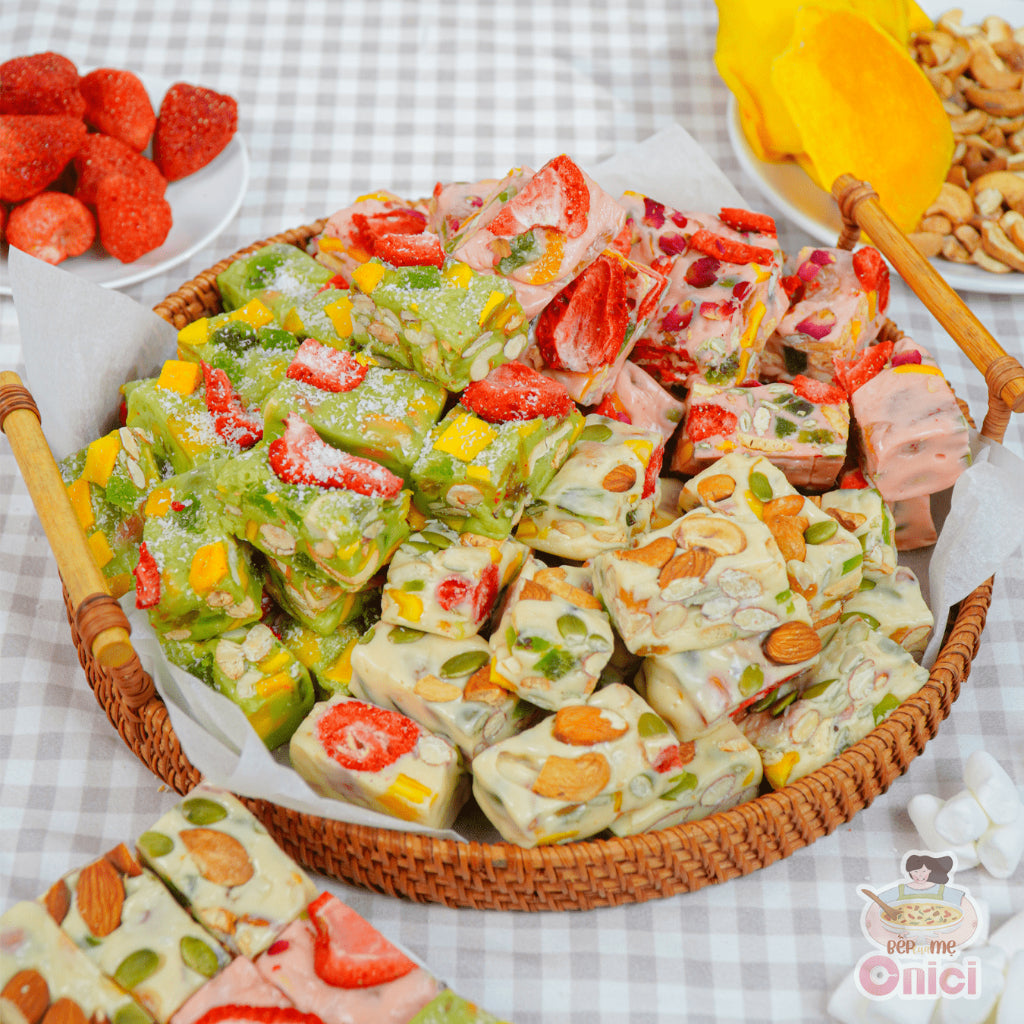 Set nguyên liệu kẹo nougat thượng hạng ONICI
