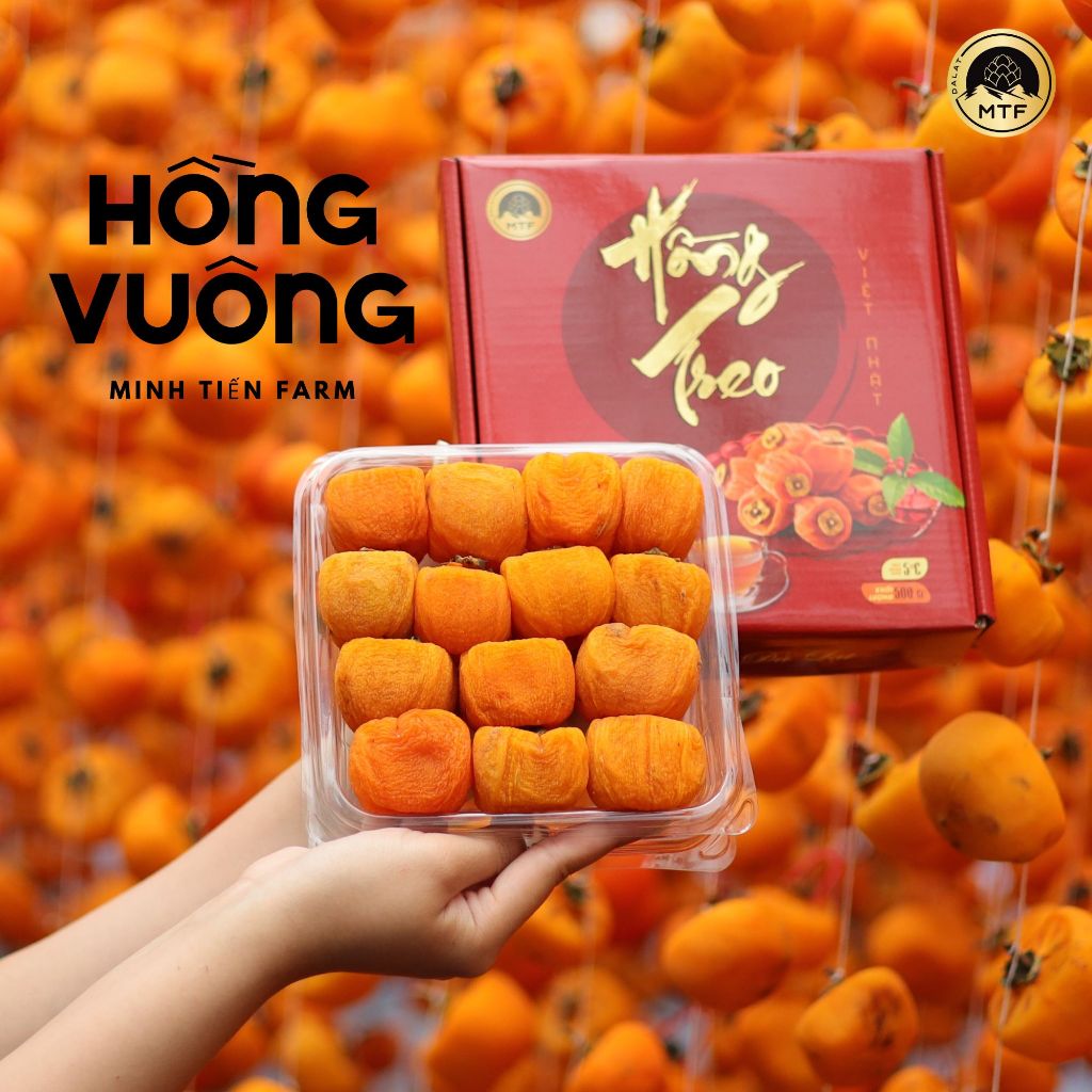 Hồng treo gió đà lạt - Minh Tiến Farm - Đặc sản Đà Lạt | Việt Nam
