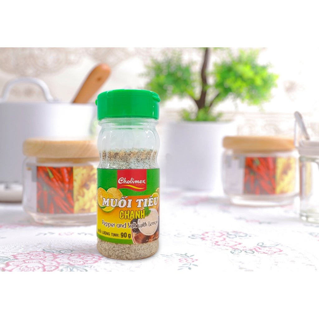 Muối tiêu chanh Cholimex hũ pet 90g