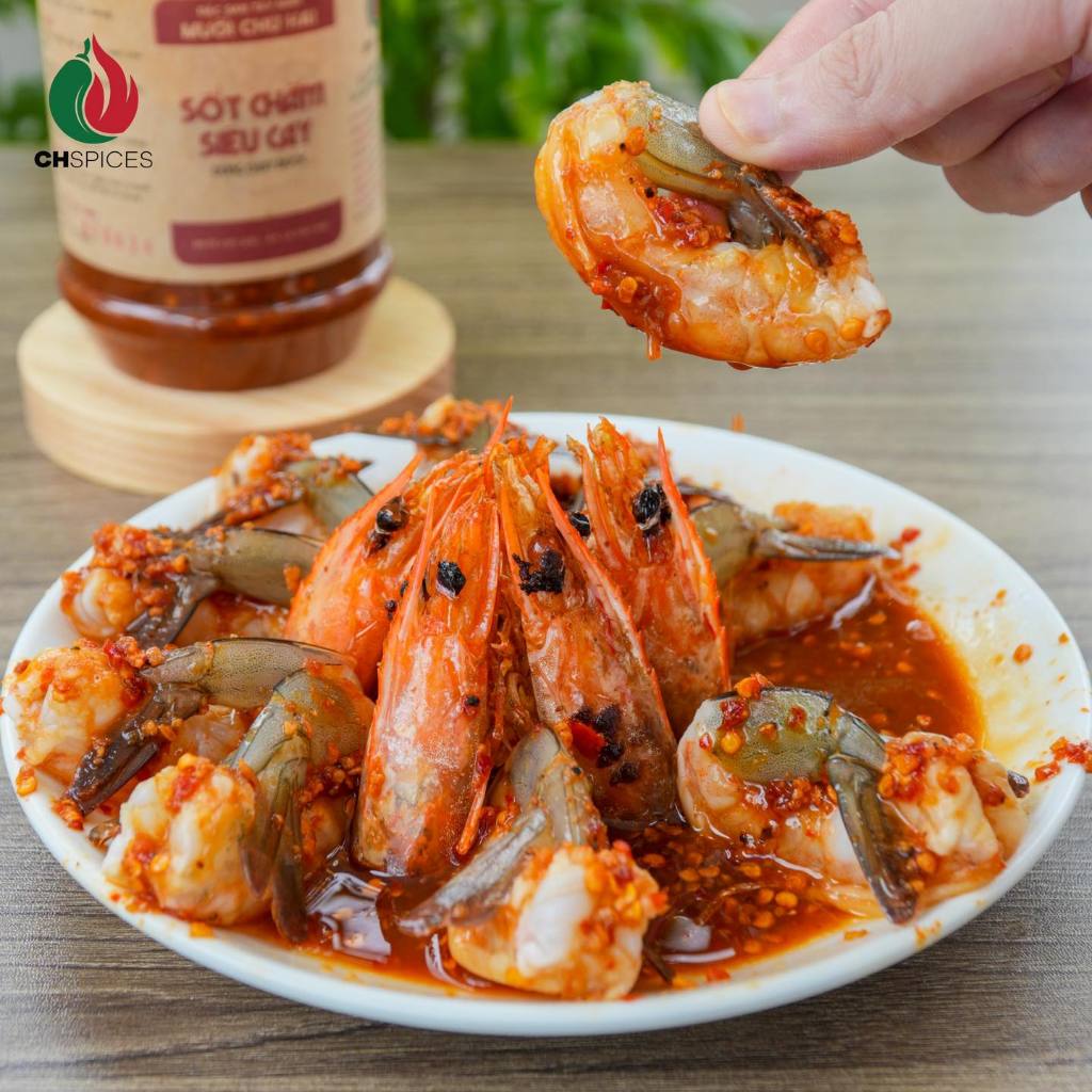 Muối sốt Chú Hải siêu cay, chấm bánh tráng hoặc các loại hải sản | Việt Nam