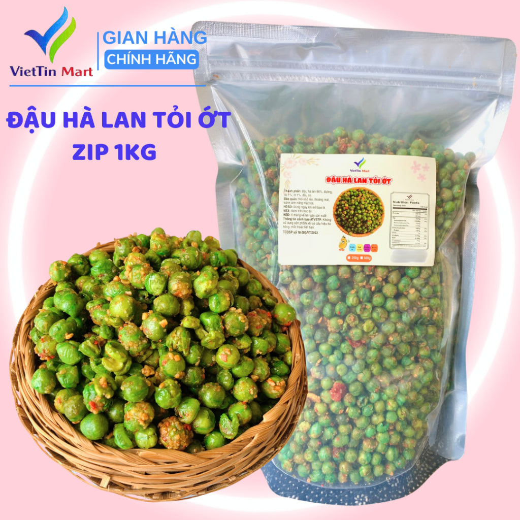 Đậu Hà Lan Tỏi Ớt VIETTIN MART