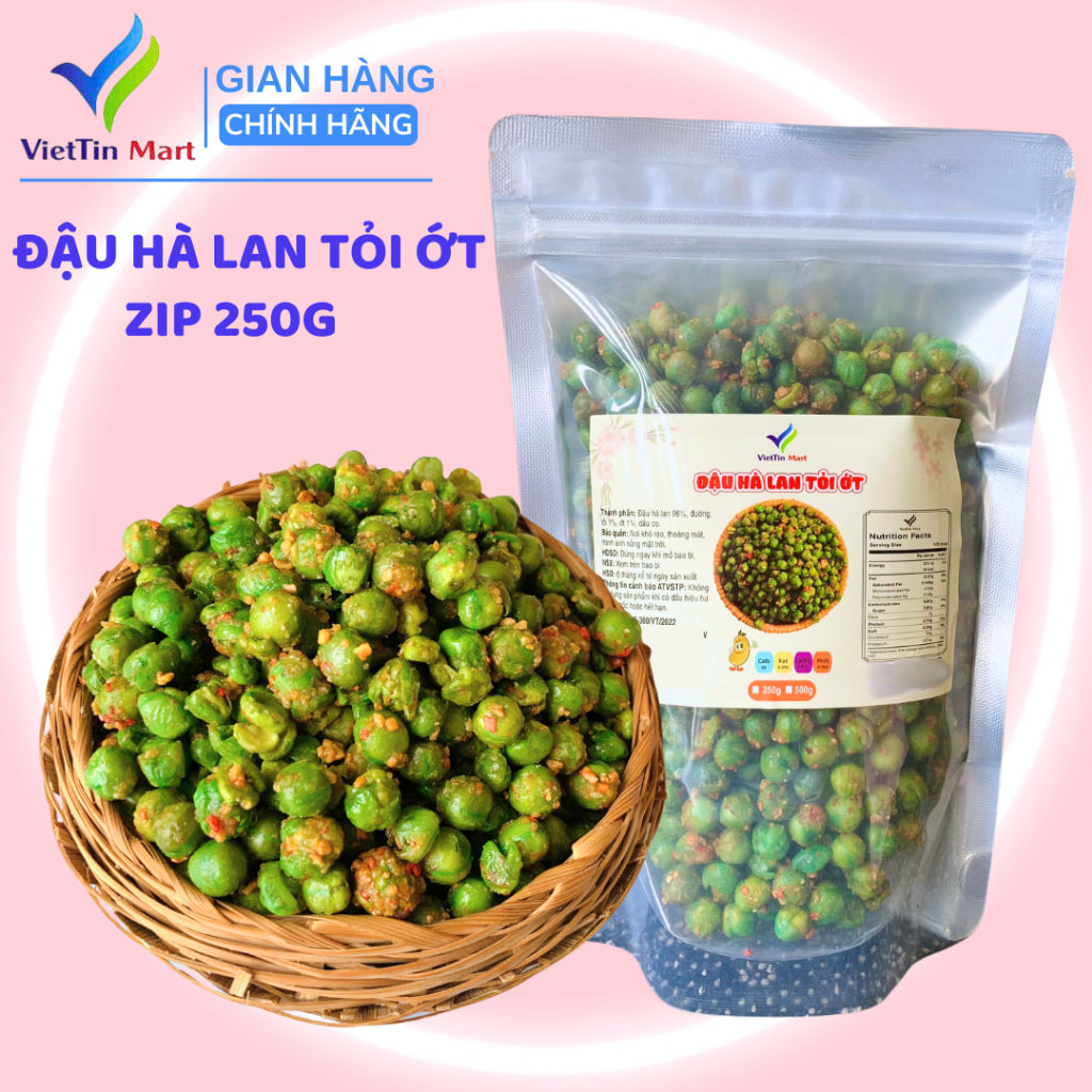 Đậu Hà Lan Tỏi Ớt VIETTIN MART