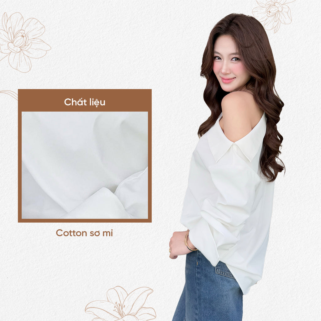 TUBYCATU | Sarah White Shirt