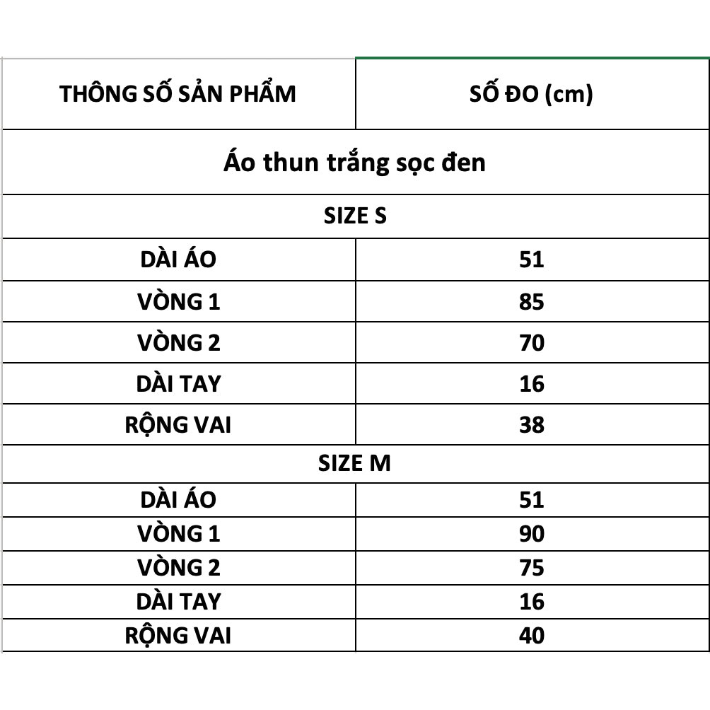 TUBYCATU | Áo thun trắng sọc đen