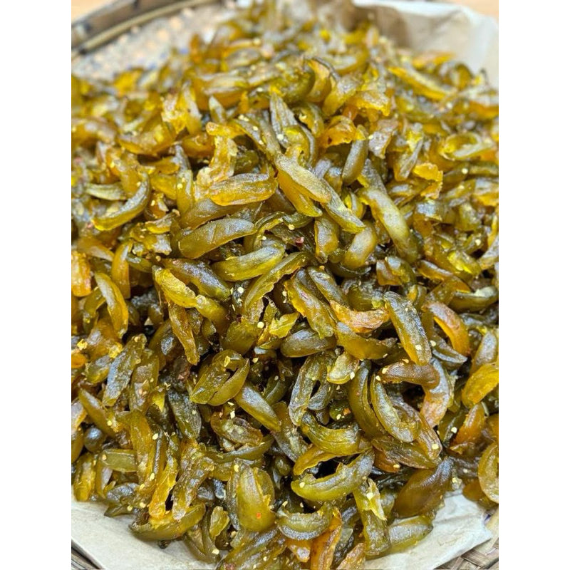 Cóc non sấy dẻo chua ngọt cay cay, giòn ngon, ăn vặt nhà làm AN Organic Food