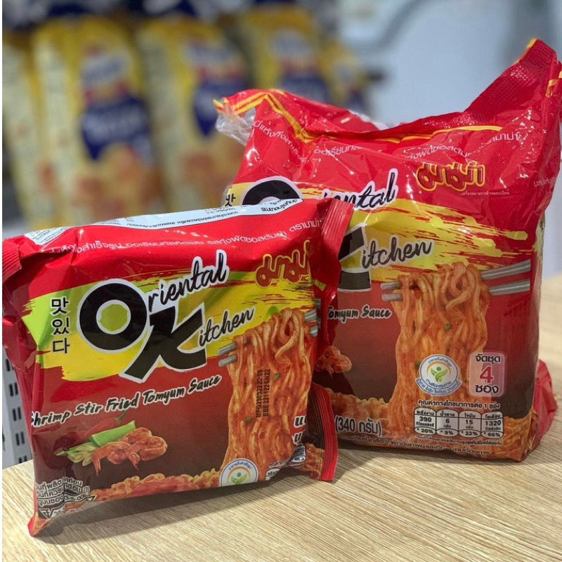 Mì OK nổi tiếng Thái Lan gói 85gr đủ 10 Vị