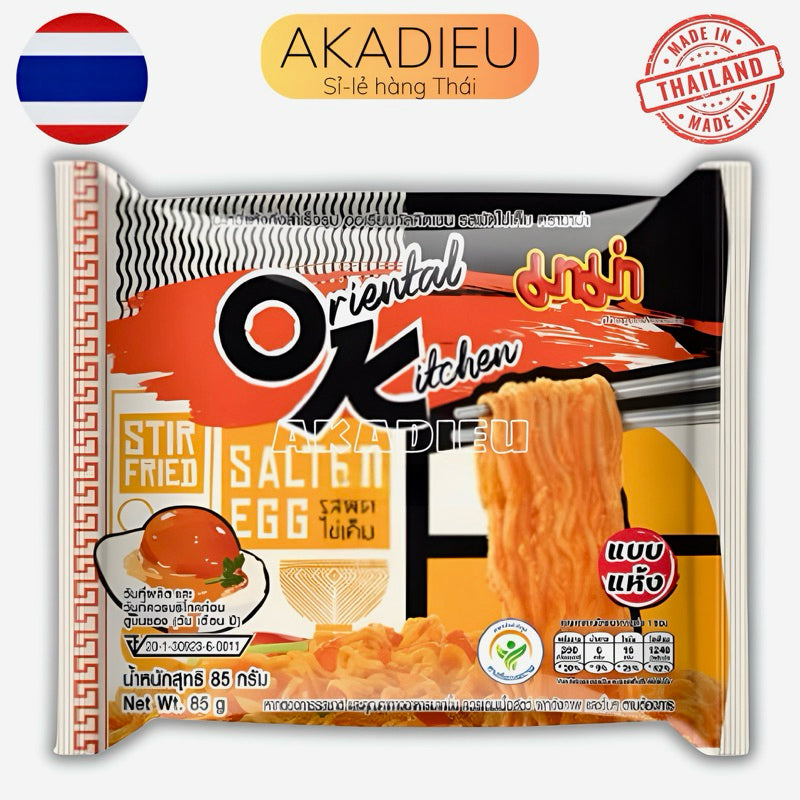 Mì OK nổi tiếng Thái Lan gói 85gr đủ 10 Vị
