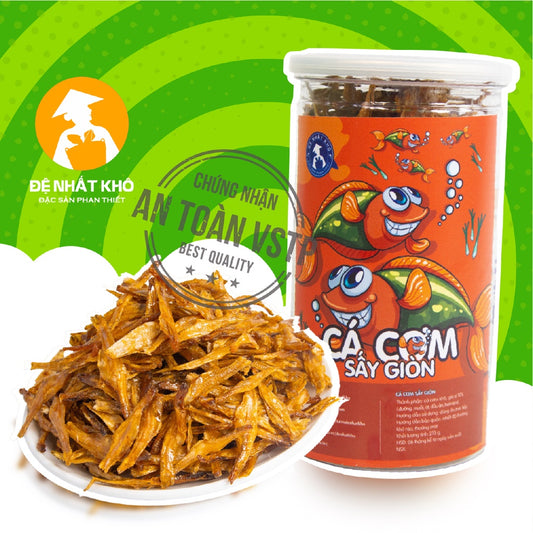 Cá cơm khô sấy giòn 230g đồ ăn vặt ngon giá rẻ Đệ Nhất Khô Đặc Sản Phan Thiết AV08 |  Việt Nam