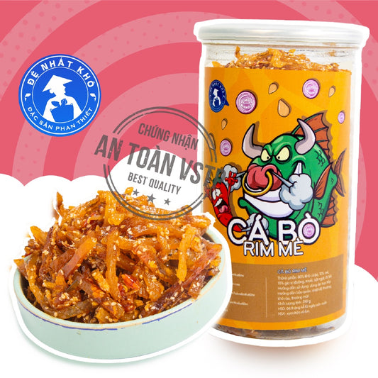 Cá bò khô tẩm gia vị mè 300g đồ ăn vặt ngon giá rẻ Đệ Nhất Khô Đặc Sản Phan Thiết AV13 |  Việt Nam