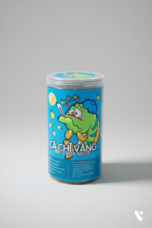 Cá chỉ vàng khô rim gia vị 200g đồ ăn vặt ngon giá rẻ Đệ Nhất Khô Đặc Sản Phan Thiết AV17