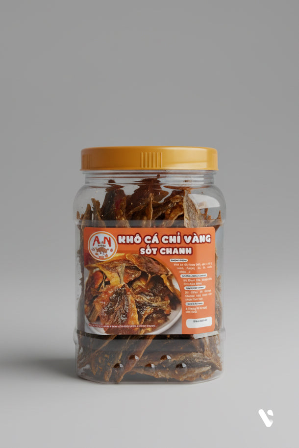 Khô cá chỉ vàng sốt chanh 500g