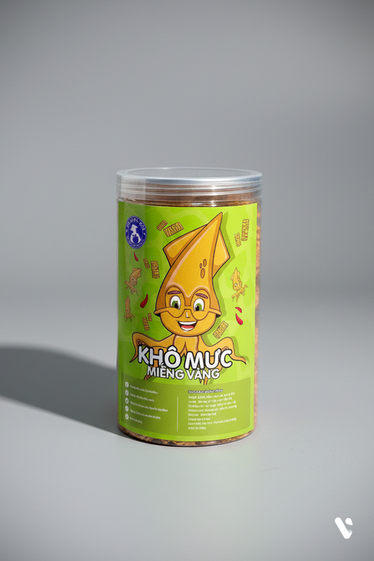 Mực cán tẩm gia vị 500GR mực mềm to miếng dày Đặc Sản Phan Thiết