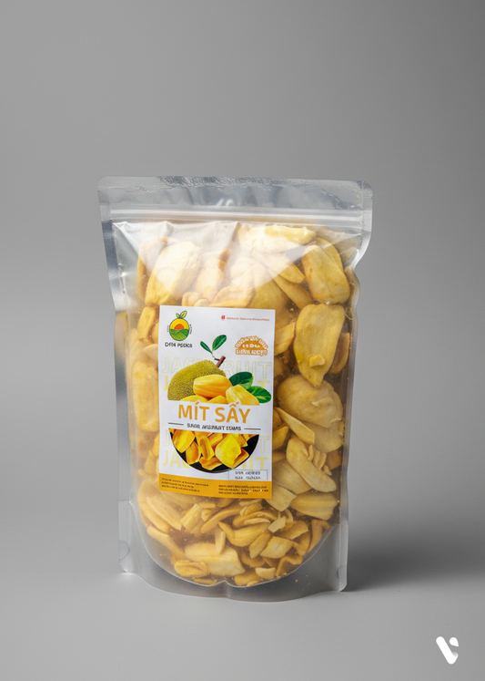 500gr Mít Sấy Nguyên Cánh Lớn, Không Vụn, Giòn, Ngọt