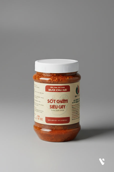 **Date mới, chính hãng, 2-5 ngày đến** Muối Chú Hải cay vừa và siêu cay.