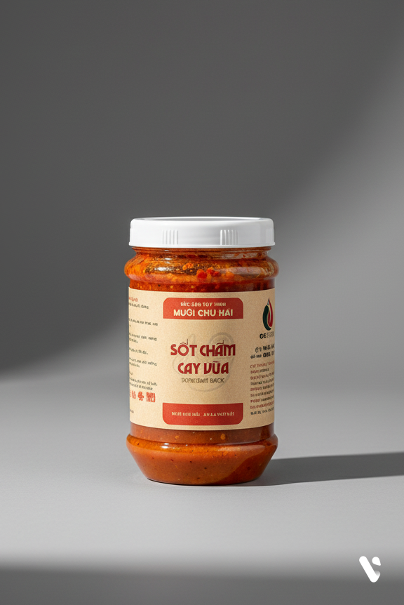 **Date mới, chính hãng, 2-5 ngày đến** Muối Chú Hải cay vừa và siêu cay.