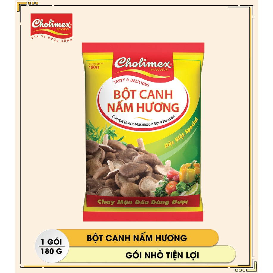 Bột canh nấm hương gói 180g