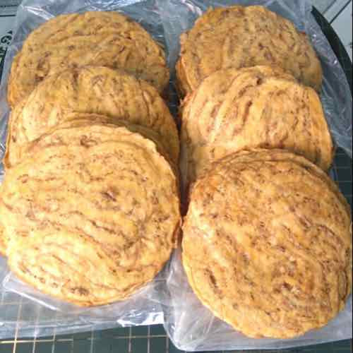 Chuối ép dẻo tròn _TÚI 500GRAM