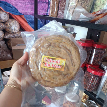 Chuối ép dẻo tròn _TÚI 500GRAM