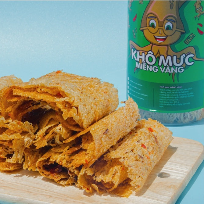 Mực cán tẩm gia vị 1KG Đệ Nhất Khô đồ ăn vặt ngon rẻ mực mềm to miếng dày Đặc Sản Phan Thiết AV02 |  Việt Nam