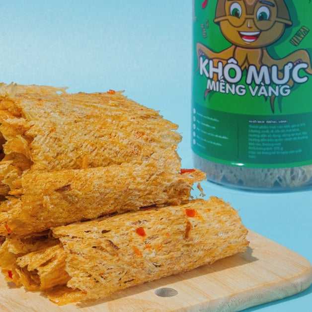 Mực cán tẩm gia vị 1KG Đệ Nhất Khô đồ ăn vặt ngon rẻ mực mềm to miếng dày Đặc Sản Phan Thiết AV02 |  Việt Nam