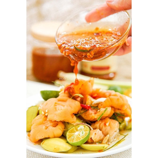 Muối sốt Chú Hải siêu cay, chấm bánh tráng hoặc các loại hải sản |  Việt Nam
