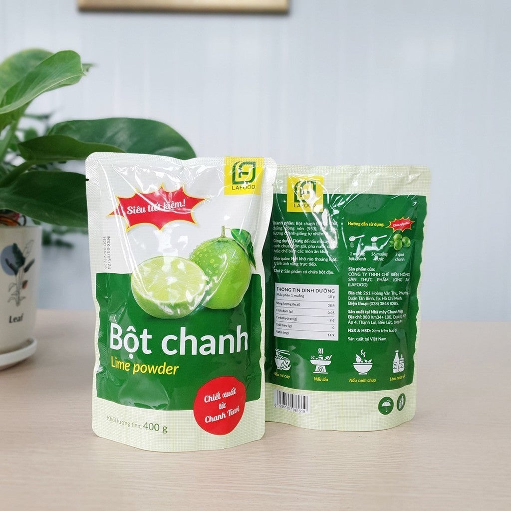 Bột chanh gia vị LAFOOD gói 400g |  Việt Nam