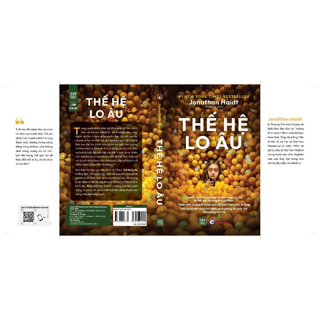 Sách - Thế Hệ Lo Âu (Jonathan Haidt) |  Việt Nam