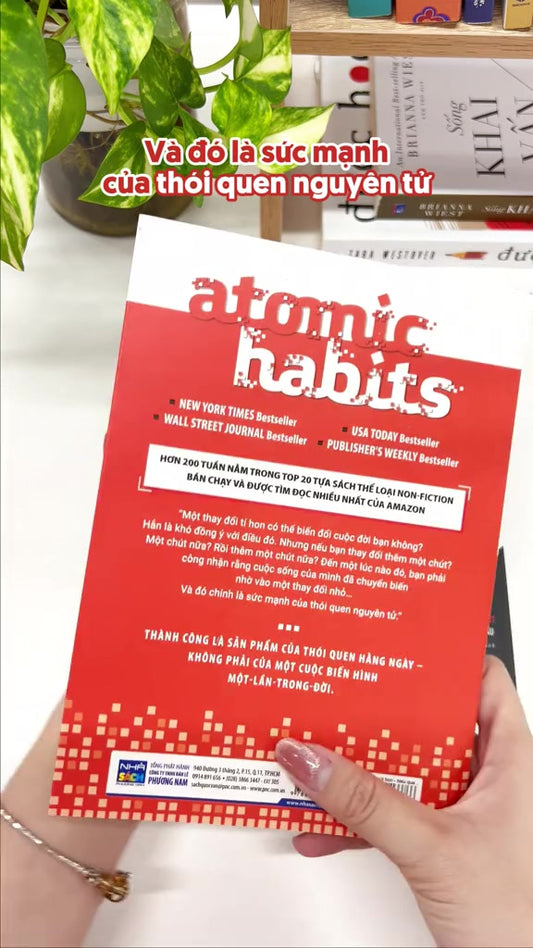 Sách Atomic Habits - Thay Đổi Tí Hon Hiệu Quả Bất Ngờ (Tái Bản 2023) |  Việt Nam