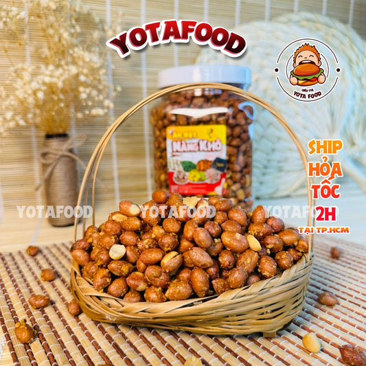 Đậu Phộng ( Lạc ) Cháy Tỏi 500gr từ Yotafood |  Việt Nam