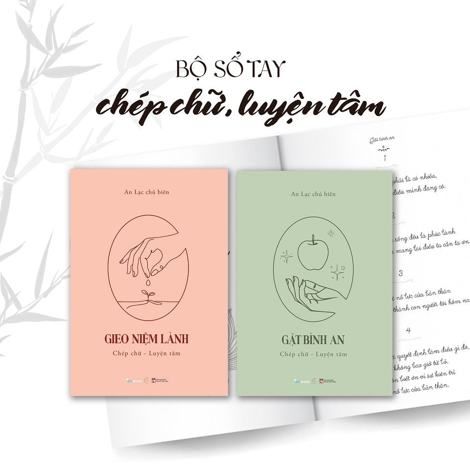 Sách - Combo: GIEO NIỆM LÀNH + GẶT BÌNH AN
