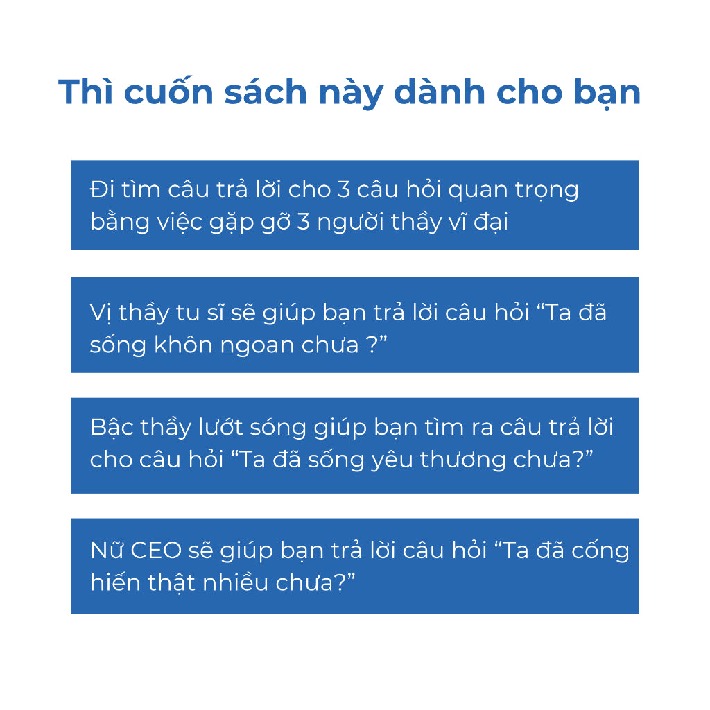 Sách - Ba Người Thầy Vĩ Đại |  Việt Nam