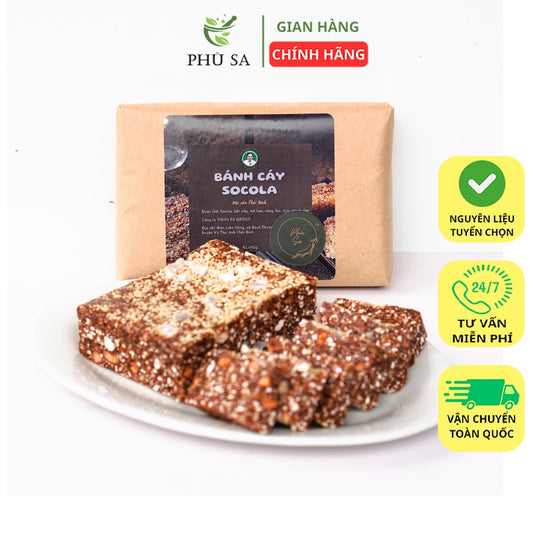 Bánh cáy Thái Bình mix vị Socola thương hiệu Chú Lâm - Phù Sa |  Việt Nam