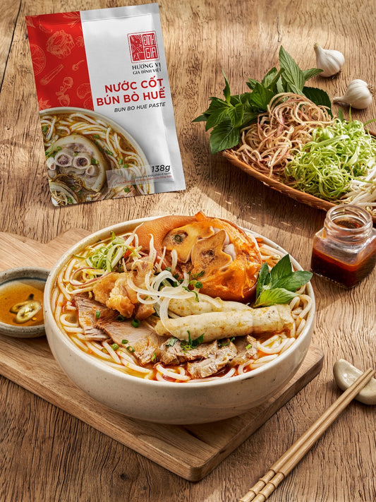 Combo 2 túi cốt Bún bò Huế - 1 cốt Phở gà | Đỉnh Gia |  Việt Nam