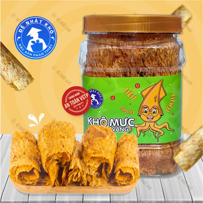 Mực cán tẩm gia vị 500GR mực mềm to miếng dày Đặc Sản Phan Thiết