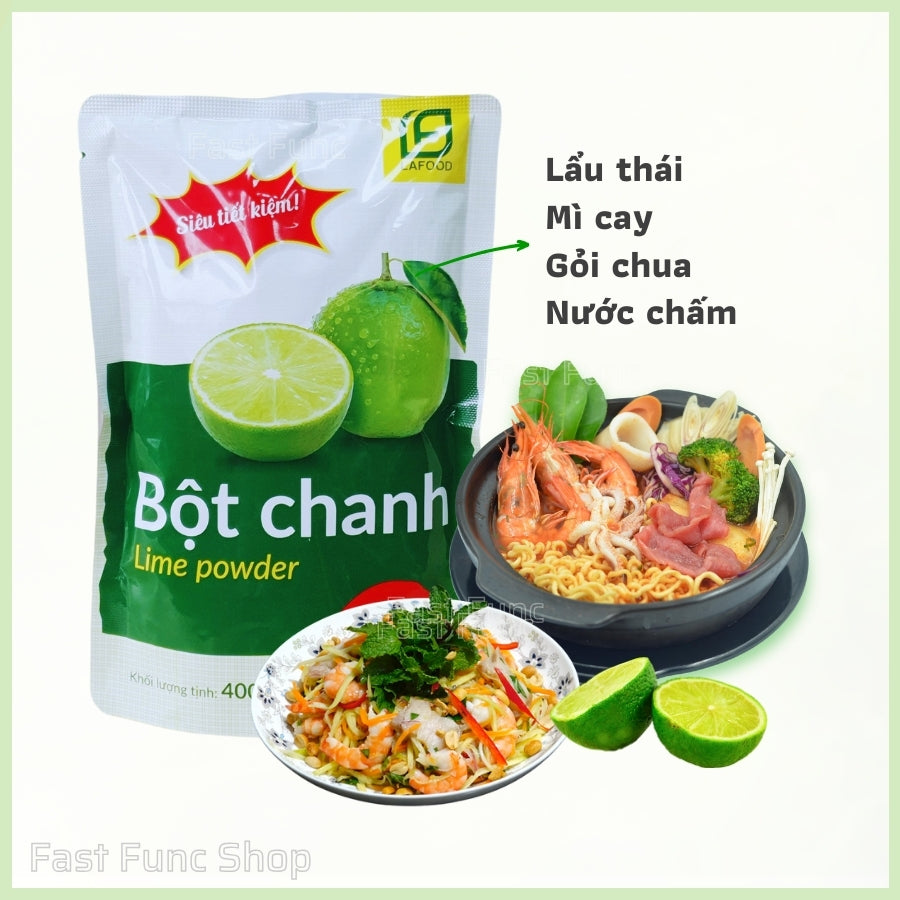 Bột chanh gia vị LAFOOD gói 400g |  Việt Nam