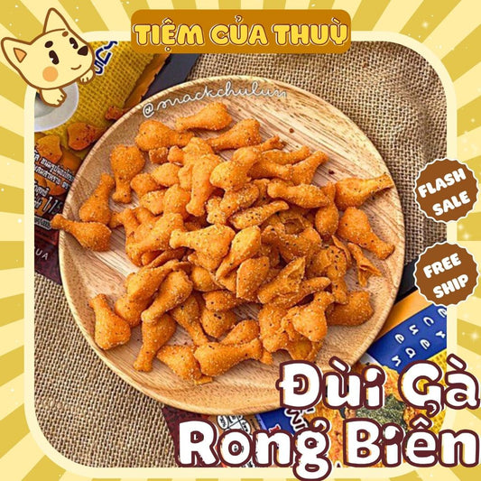 500G Đùi Gà Rong Biển (TẶNG 1 Nem Nướng Phên), Bánh Quẩy Đùi Gà, Đùi Gà Phô Mai, Tiệm Ăn Vặt Thuỳ Bùi |  Việt Nam