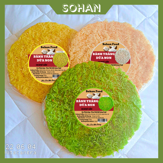 Bánh Tráng Dừa Non Đặc Sản Nha Trang - Sohan Food |  Việt Nam