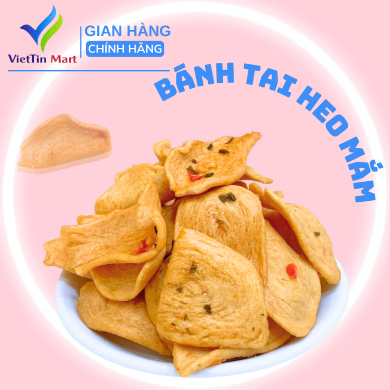 Bánh Lỗ Tai Heo Mắm VIETTINMART 500G