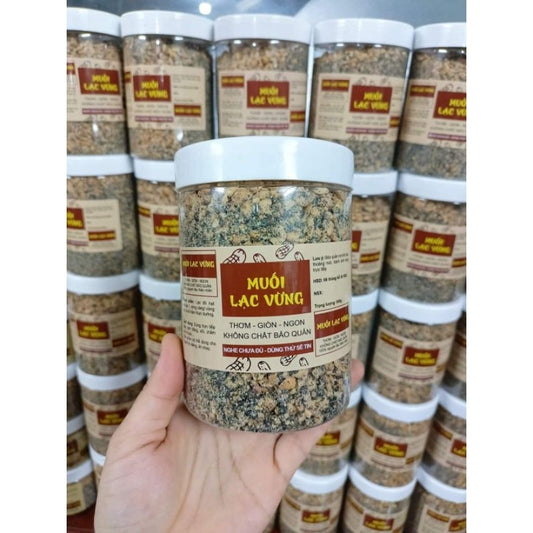 500g Muối lạc vừng chay/Muối vừng đen (Lạc đỏ vừng đen thơm ngon) |  Việt Nam
