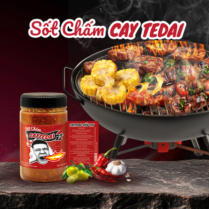 Sốt Chấm CayTeDai x2 SIÊU CAY - Sốt Muối Chấm Lâm Vlog Cay Tê Dại x2 |  Việt Nam