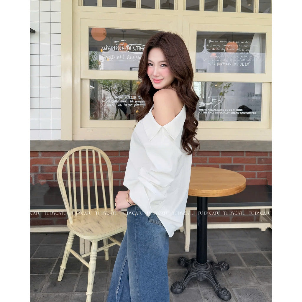 TUBYCATU | Sarah White Shirt