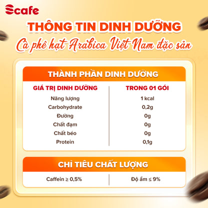Cà phê Ủ Lạnh Cold Brew Scafe Việt Nam 100% ARABICA Hộp 10Túi x 20G