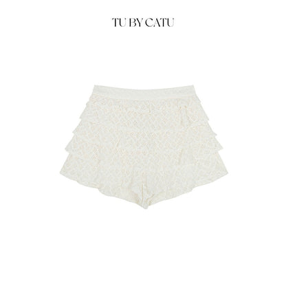 TUBYCATU | Donna Ruffle Lace Skirt (multi-color)