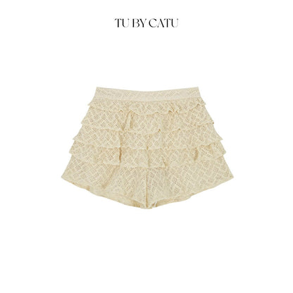 TUBYCATU | Donna Ruffle Lace Skirt (multi-color)