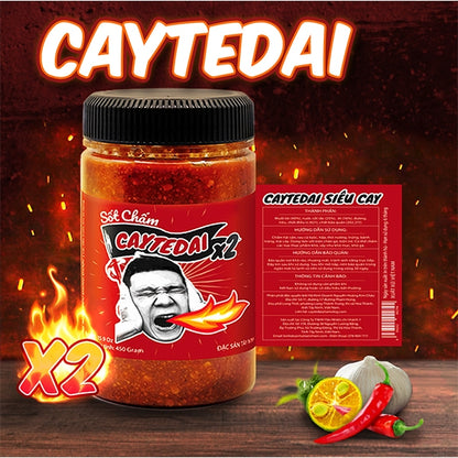 Sốt Chấm CayTeDai x2 SIÊU CAY - Sốt Muối Chấm Lâm Vlog Cay Tê Dại x2 |  Việt Nam